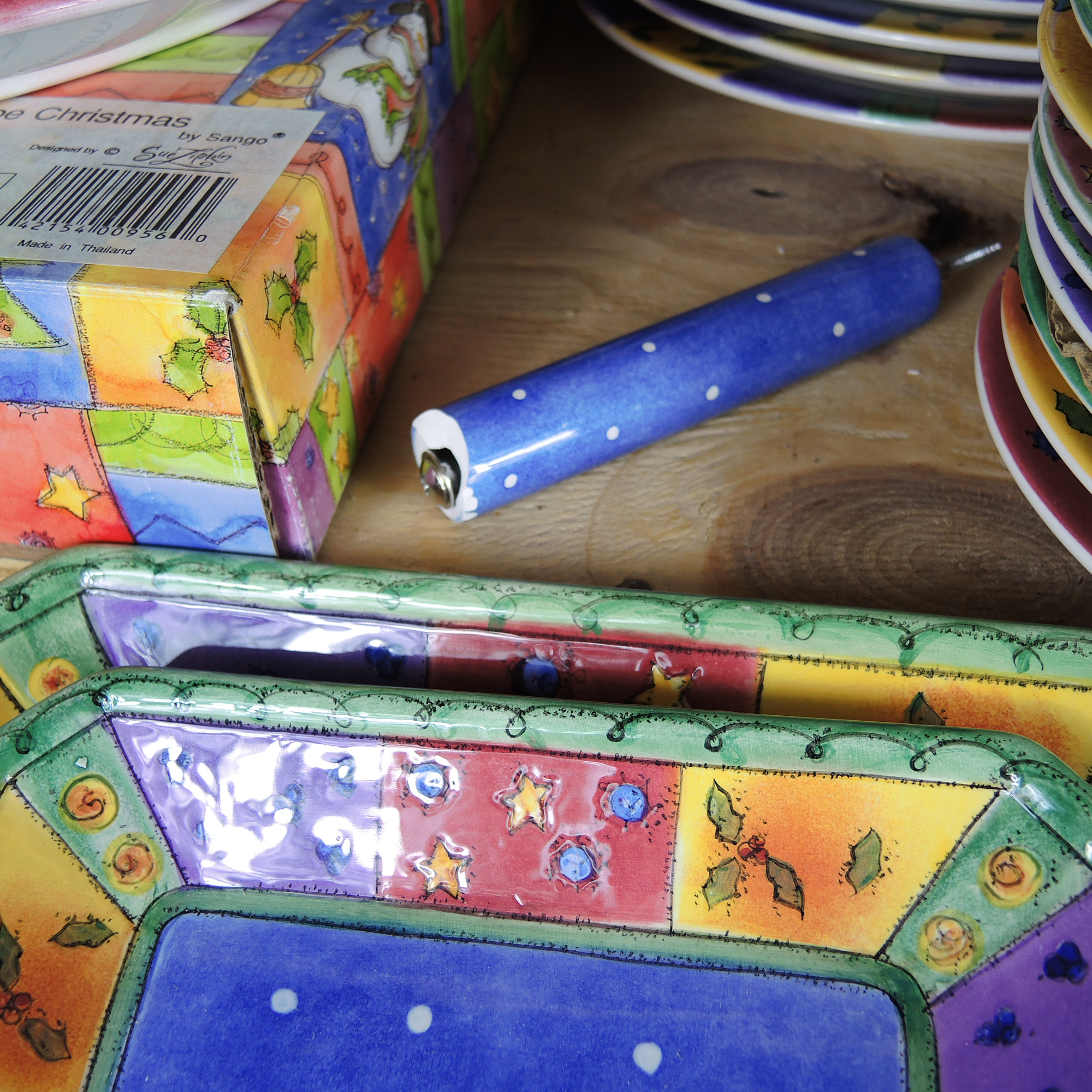 Sango Sweet Shoppe Christmas Dishes Set