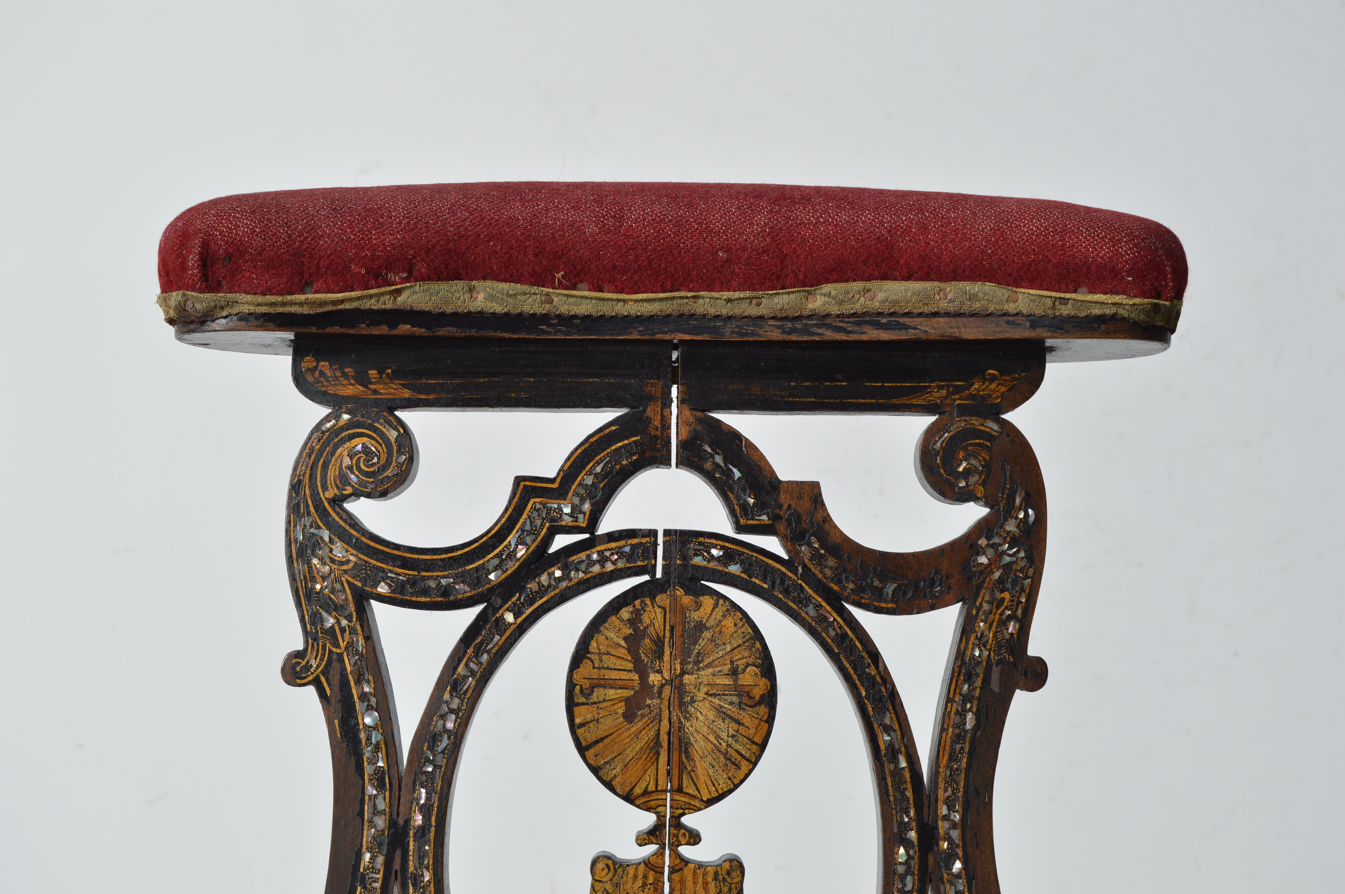 Antique French Prie-Dieux Prayer Bench