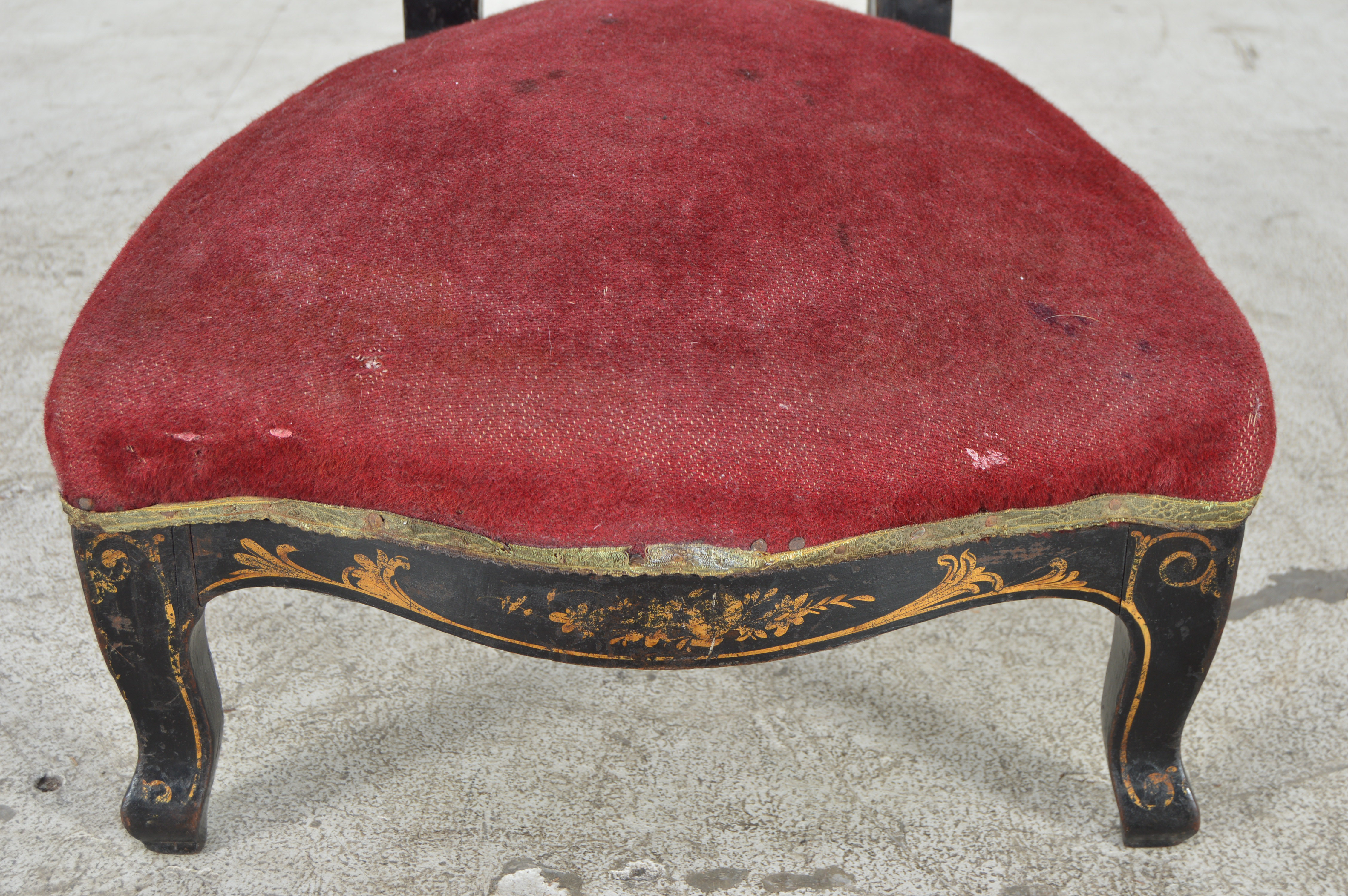 Antique French Prie-Dieux Prayer Bench