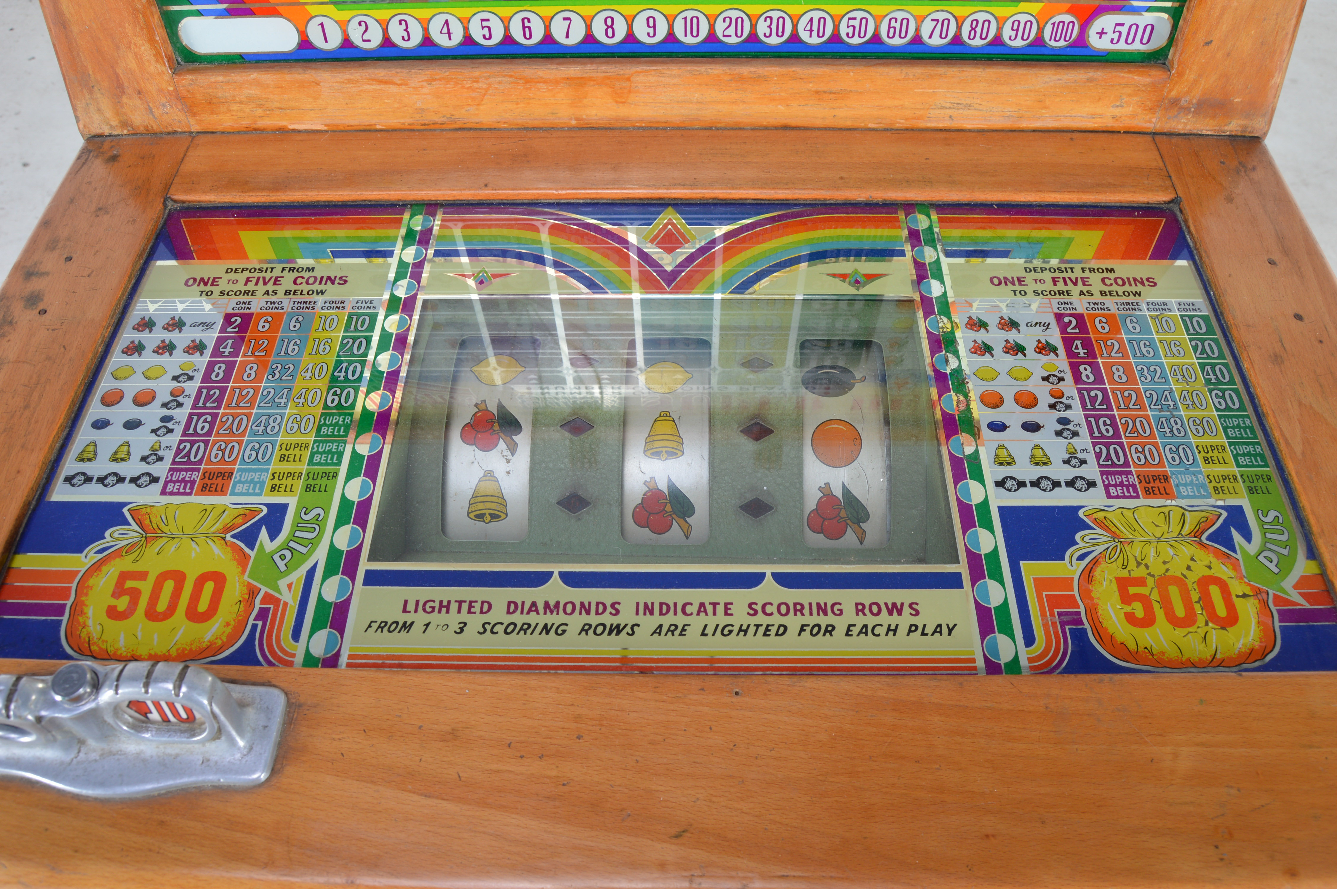 "Keeney's Bonus Super Bell" Slot Machine