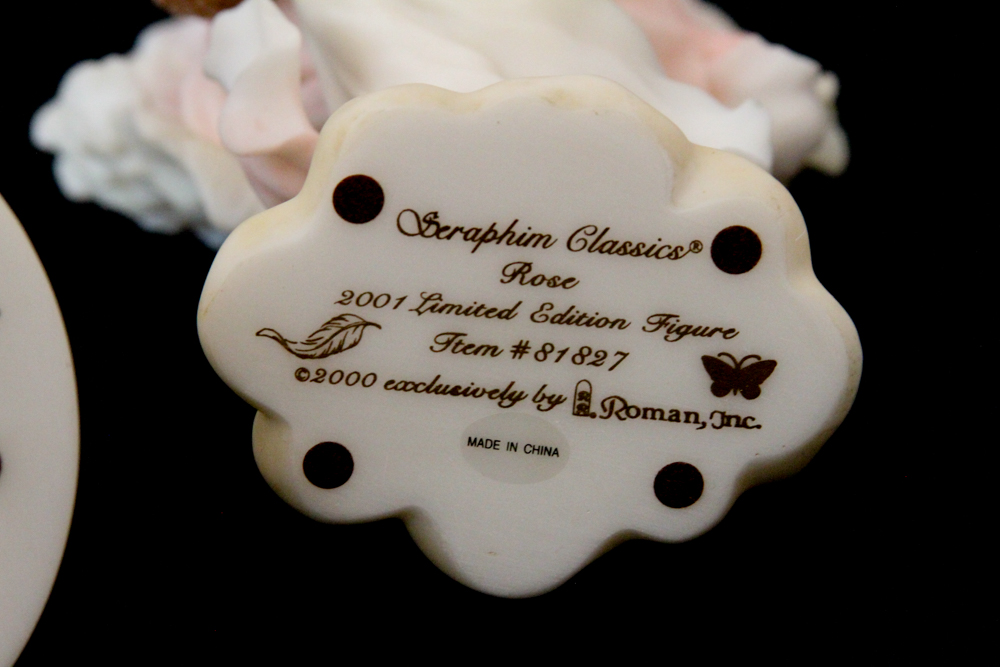 2001 Limited Edition Seraphim Classics "Heaven on Earth Angel" Figurine
