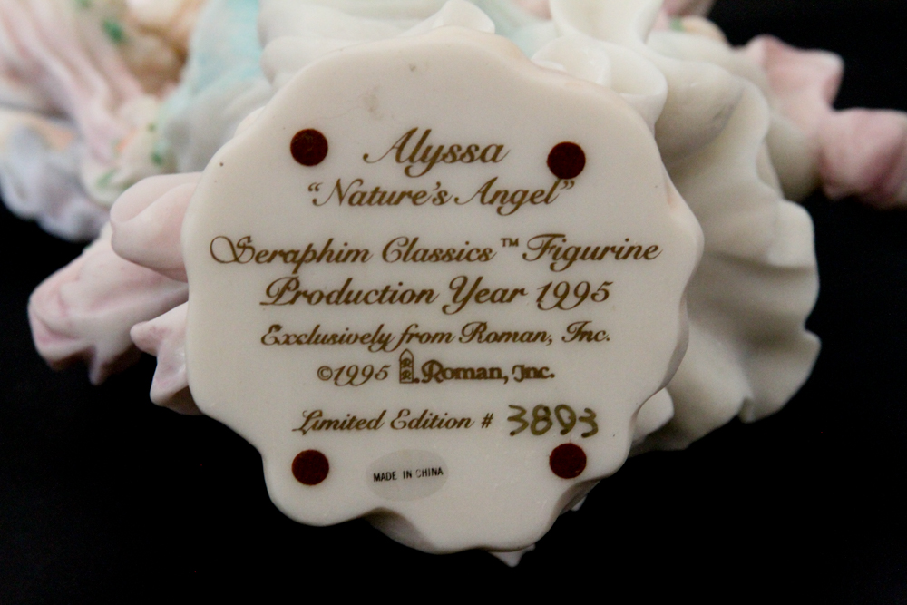 Limited Edition Alyssa "Nature's Angel" by Seraphim Classics Figurine