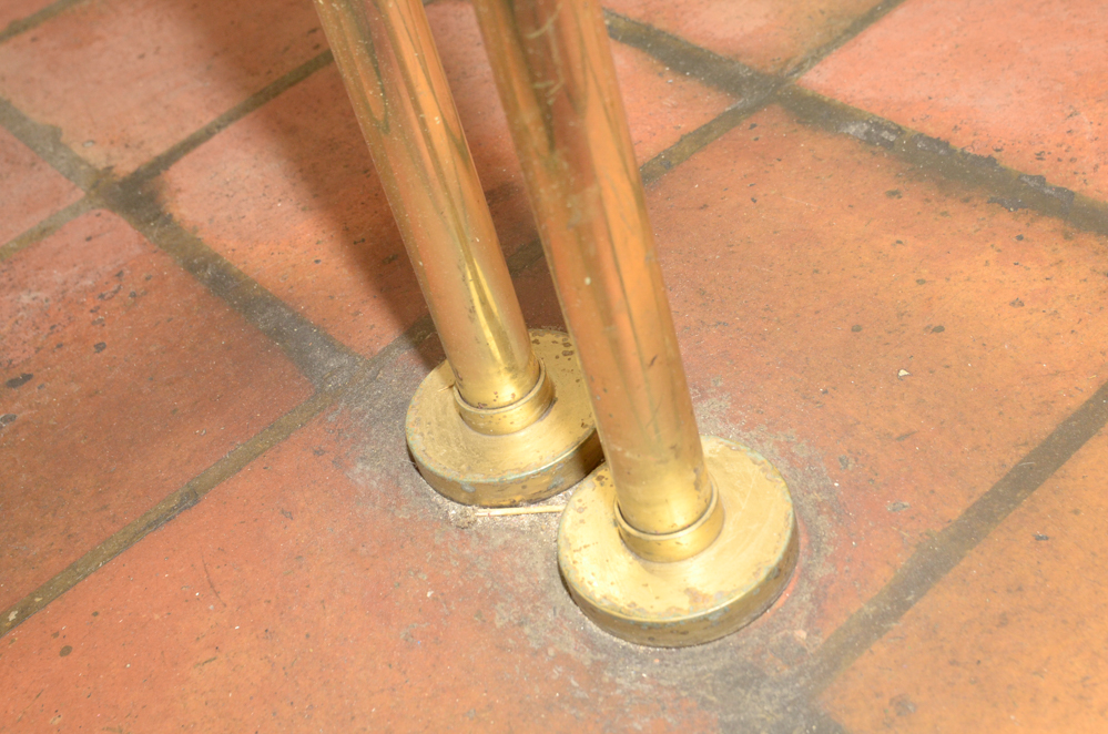 Acrylic Restaurant Host Stand with L-Shaped Station