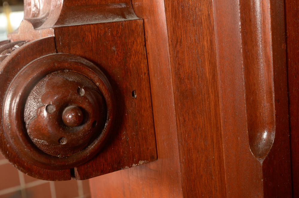 Pair of Winged Lion Architectural Elements