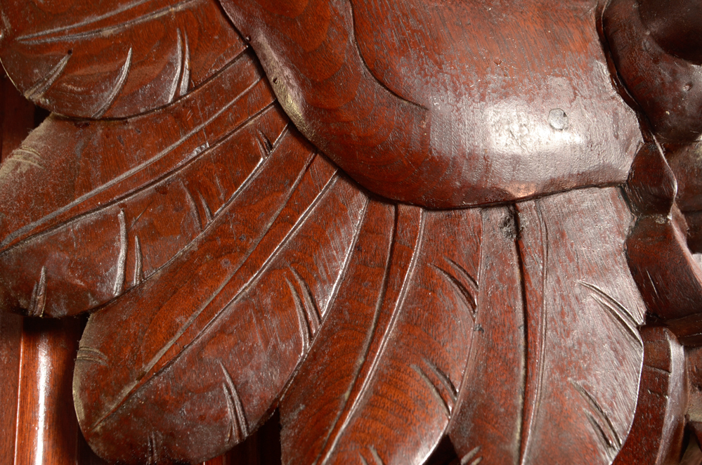 Pair of Winged Lion Architectural Elements