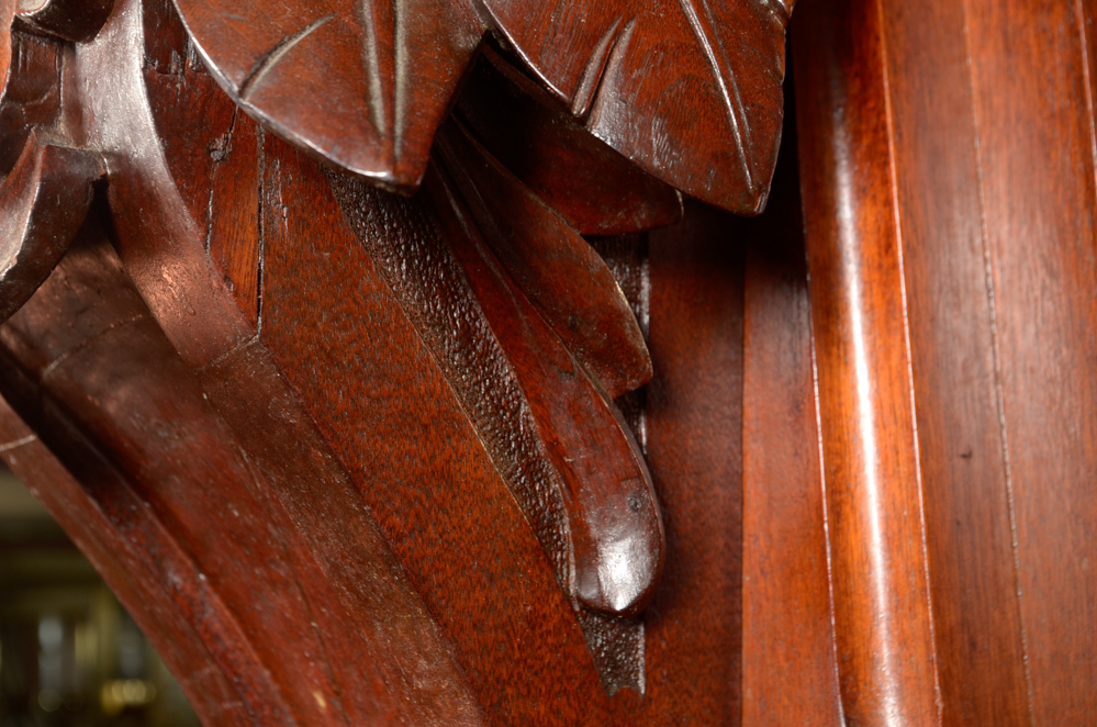 Pair of Winged Lion Architectural Elements