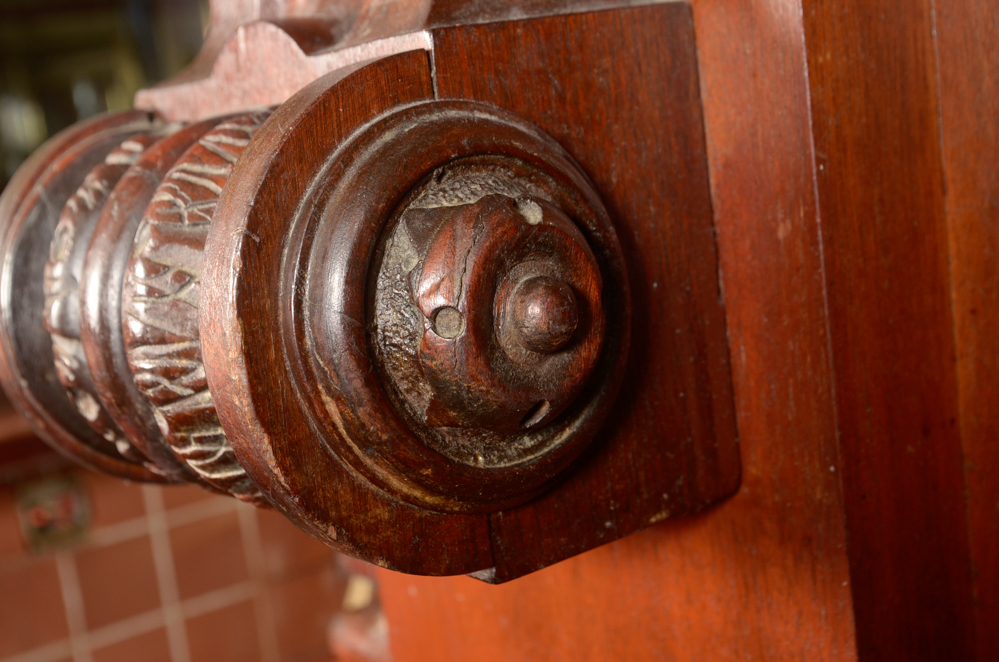Pair of Winged Lion Architectural Elements