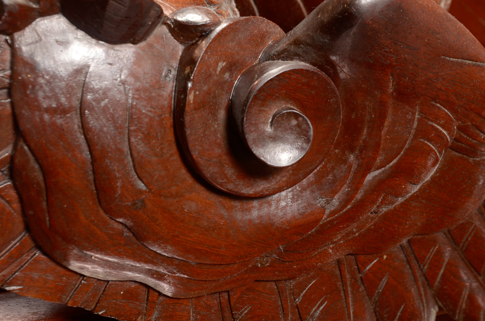 Pair of Winged Lion Architectural Elements