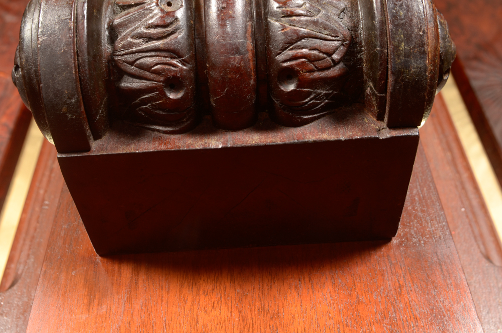 Pair of Winged Lion Architectural Elements