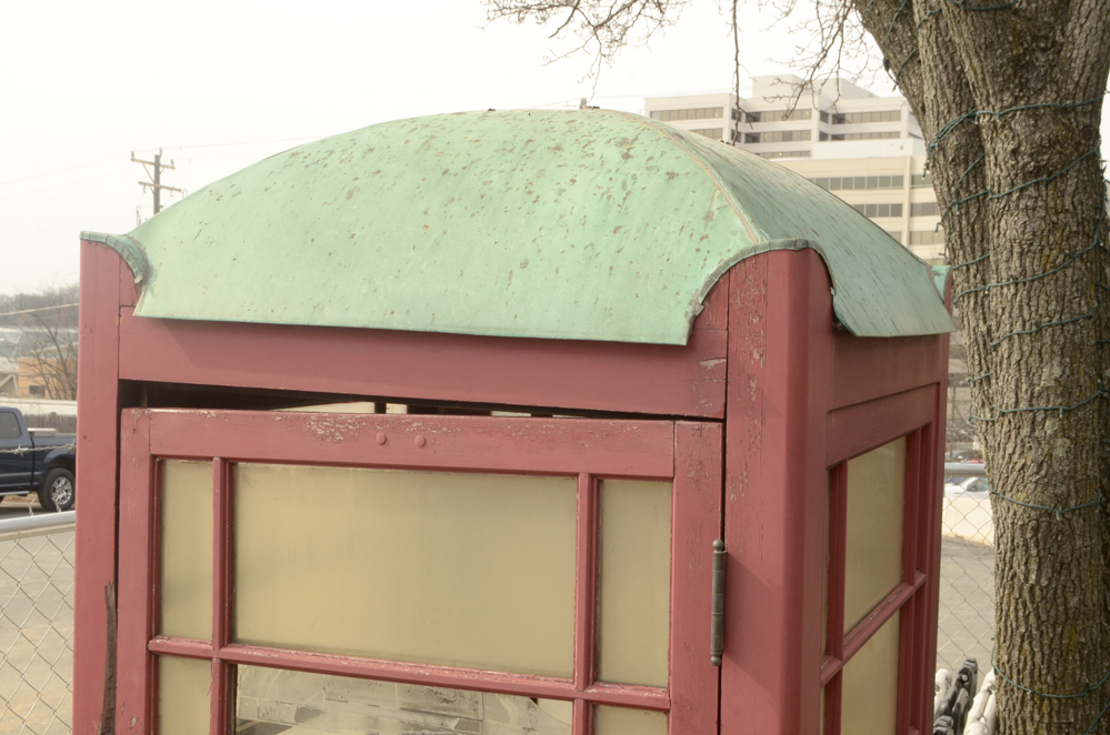 Repurposed English Style Phone Booth
