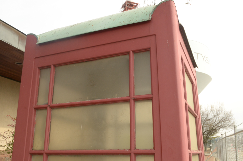 Repurposed English Style Phone Booth