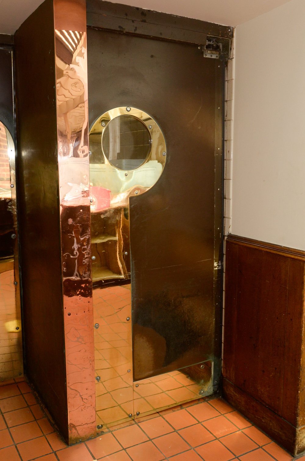 Four Art Deco Impact Traffic Doors