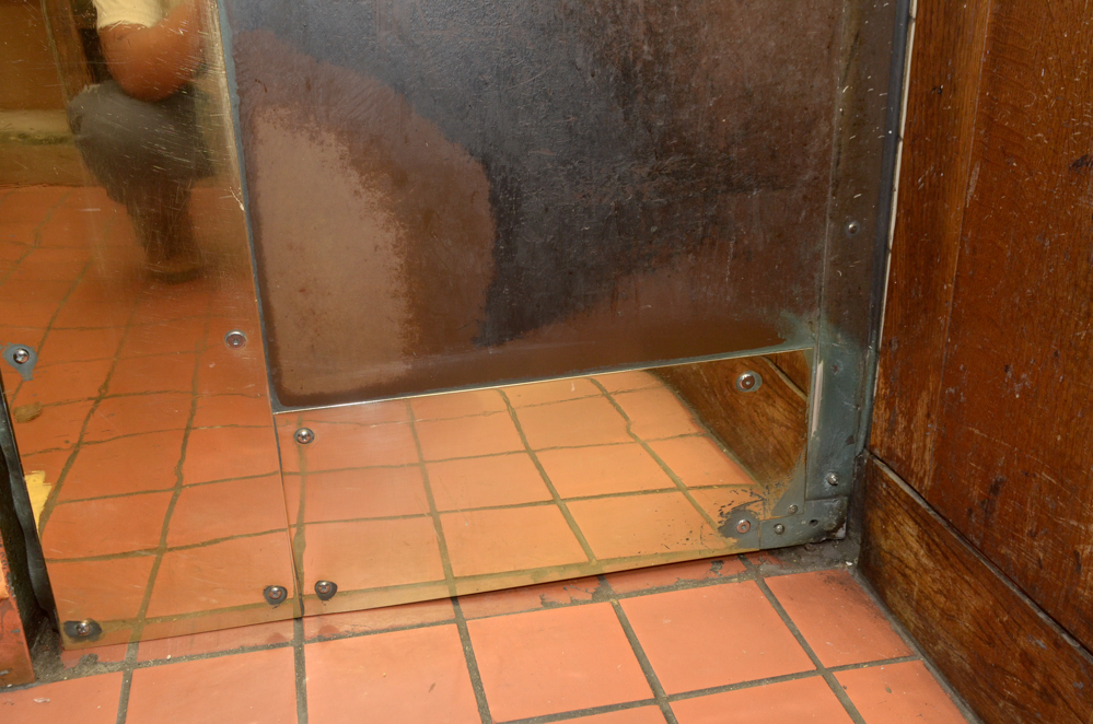 Four Art Deco Impact Traffic Doors