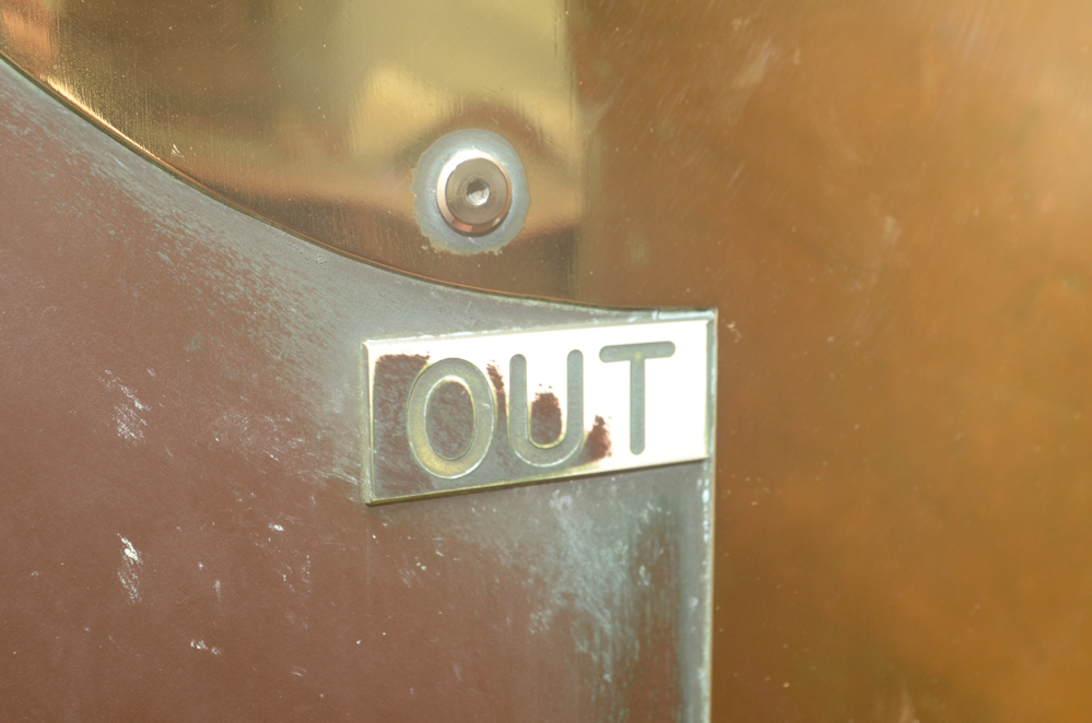 Four Art Deco Impact Traffic Doors