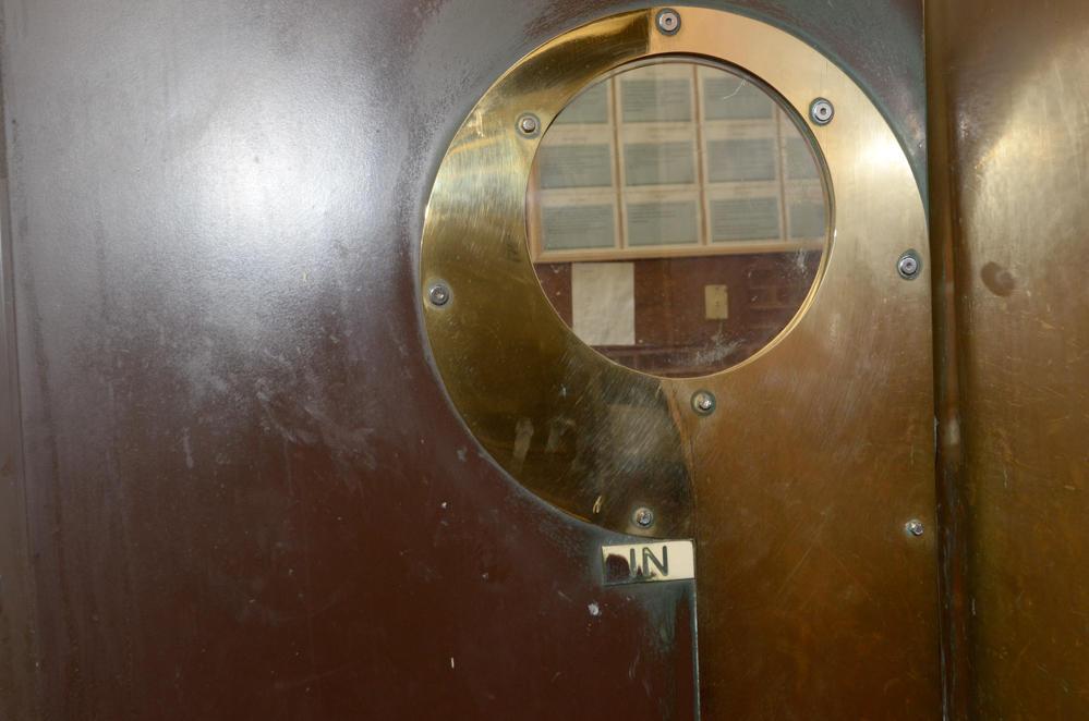 Four Art Deco Impact Traffic Doors