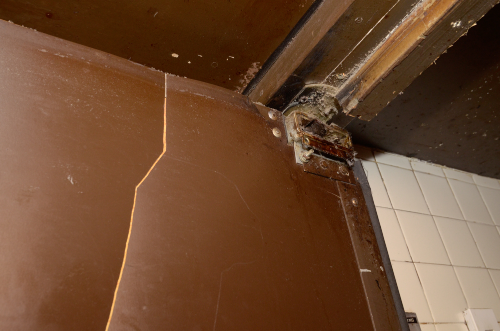 Four Art Deco Impact Traffic Doors