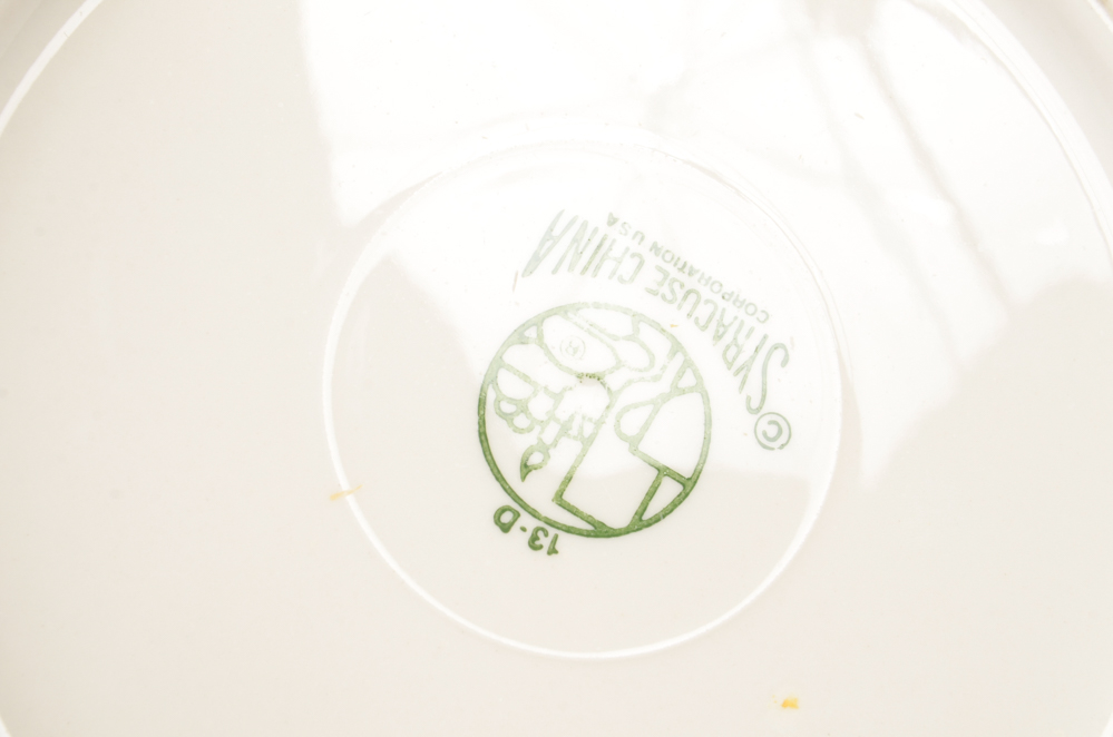 12 "Clyde's" Dinner Plates