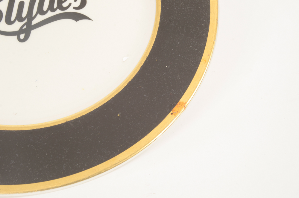 12 "Clyde's" Dinner Plates