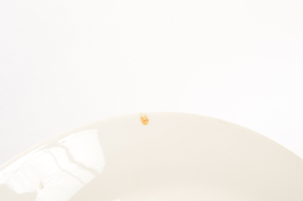 Eight "Clyde's" Dinner Plates