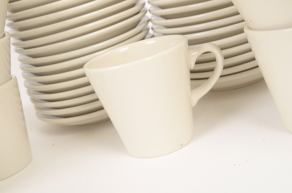 40 Sets of Homer Laughlin Cups and Saucers