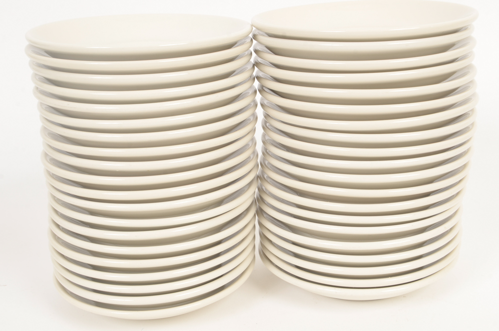 40 Sets of Homer Laughlin Cups and Saucers
