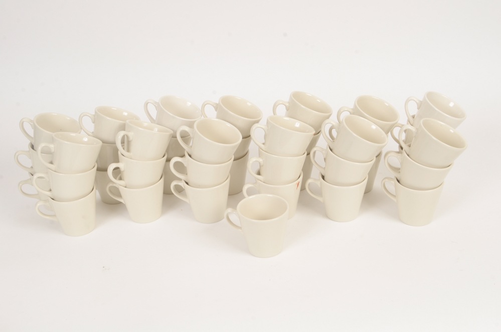 40 Sets of Homer Laughlin Cups and Saucers