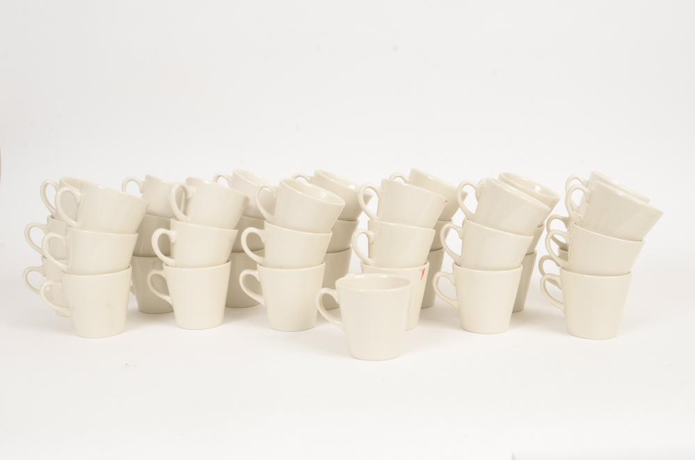 40 Sets of Homer Laughlin Cups and Saucers