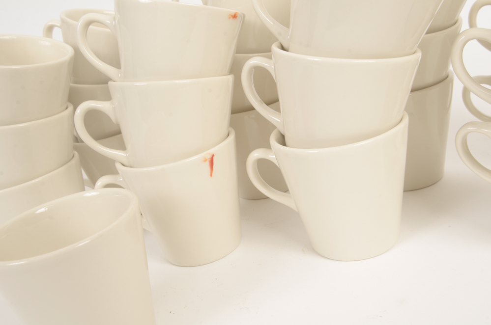 40 Sets of Homer Laughlin Cups and Saucers