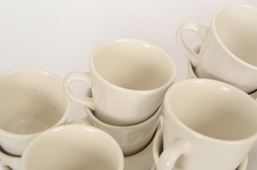 40 Sets of Homer Laughlin Cups and Saucers