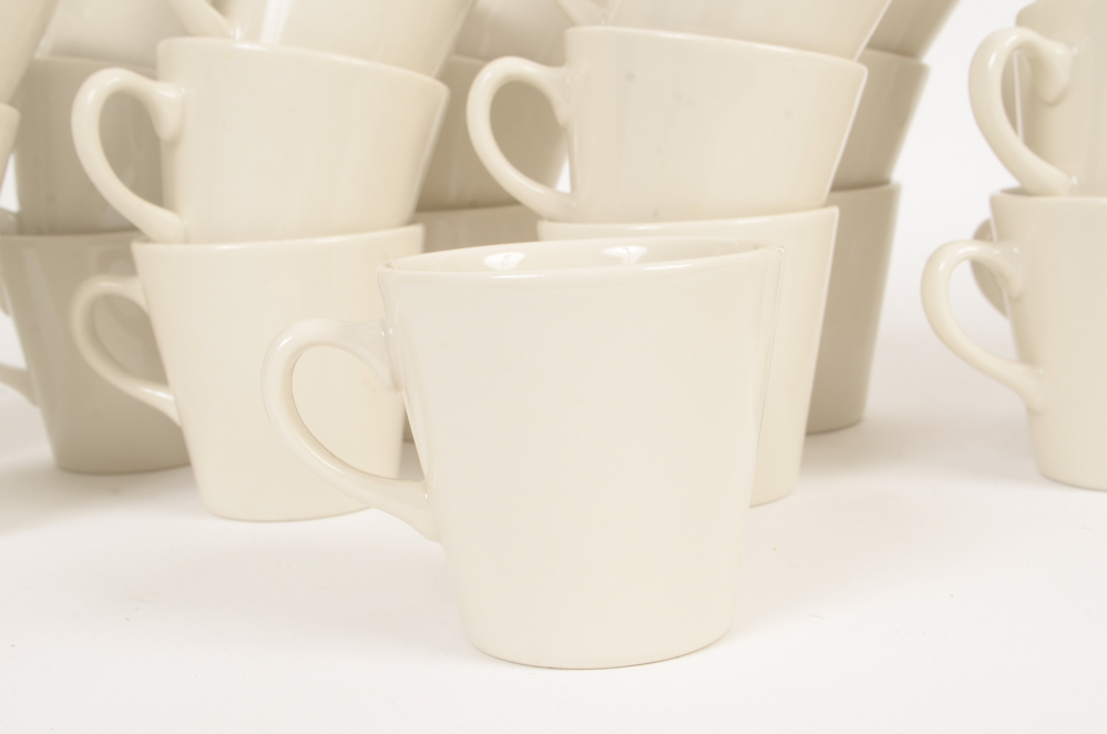 40 Sets of Homer Laughlin Cups and Saucers