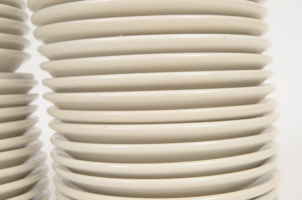 40 Sets of Homer Laughlin Cups and Saucers