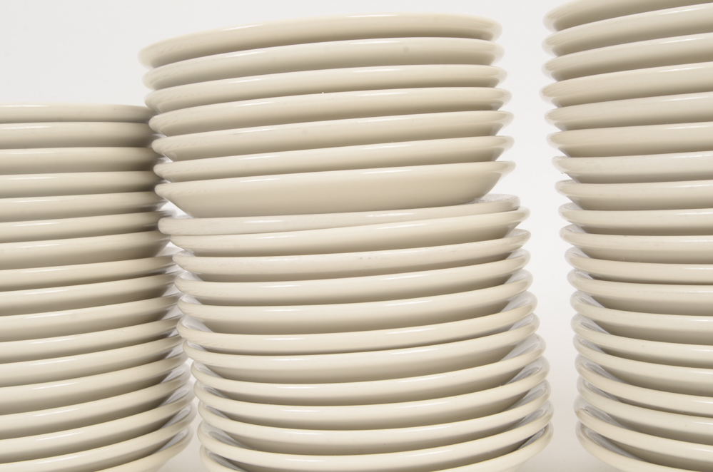 40 Sets of Homer Laughlin Cups and Saucers