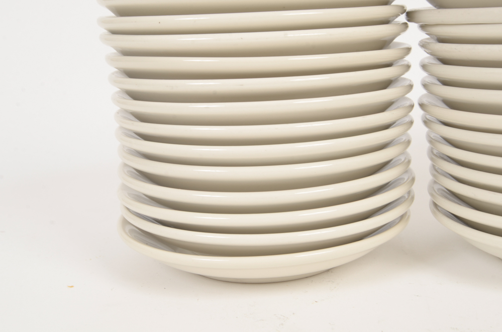 40 Sets of Homer Laughlin Cups and Saucers