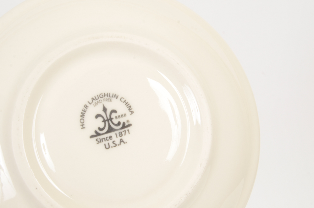 40 Sets of Homer Laughlin Cups and Saucers