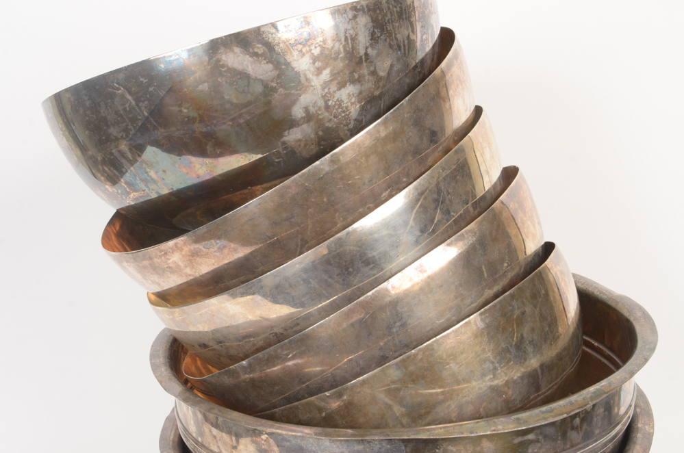 Set of Silver Plated Bowls
