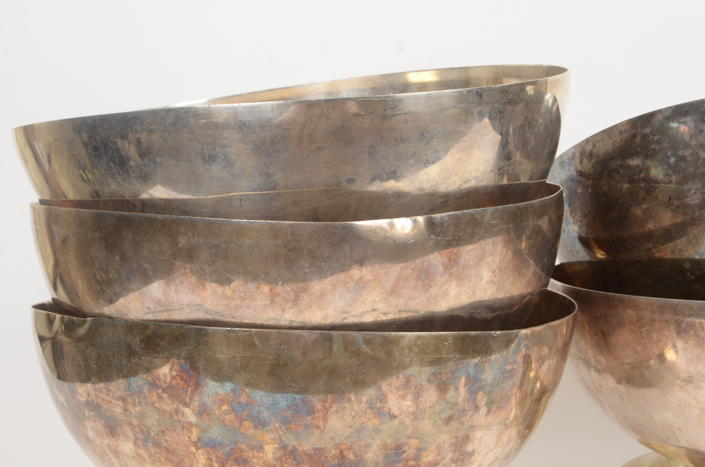 Set of Silver Plated Bowls