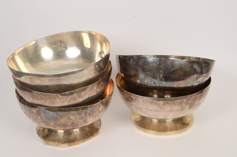 Set of Silver Plated Bowls