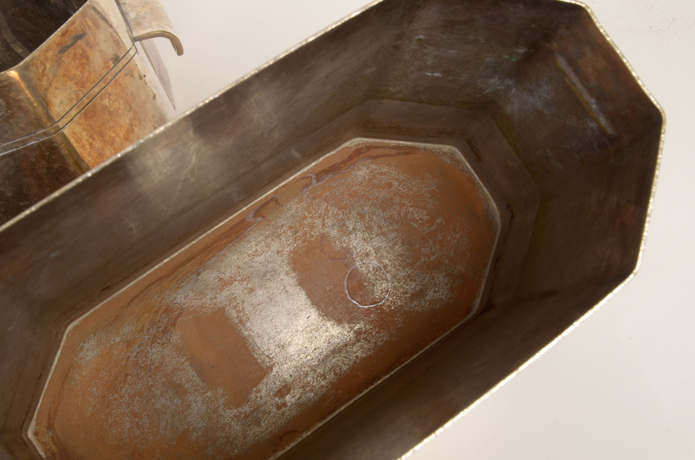 Nine Silver Plated Ice Buckets