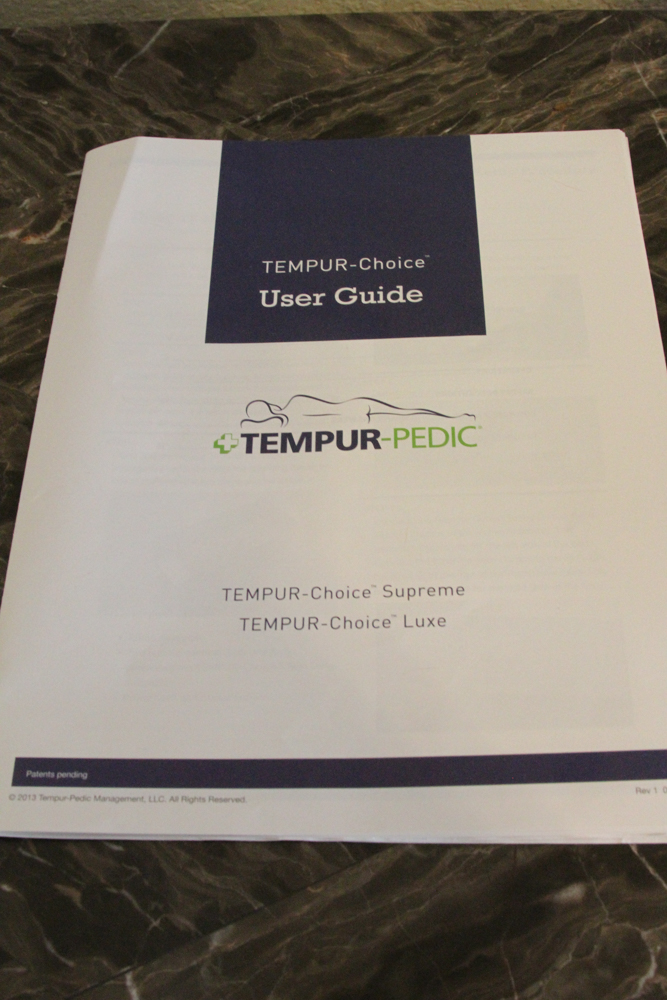 Tempur-Choice Luxe King Size Tempur-Pedic Mattress