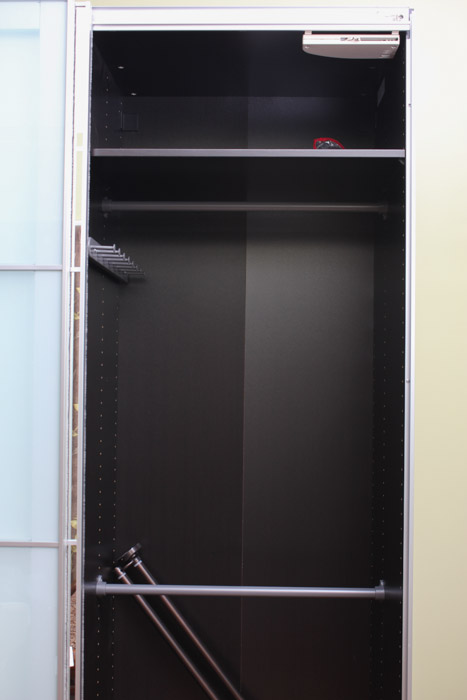 Ikea Mirrored Cabinet with Sliding Door