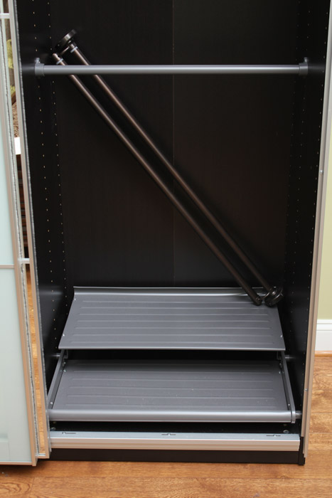 Ikea Mirrored Cabinet with Sliding Door