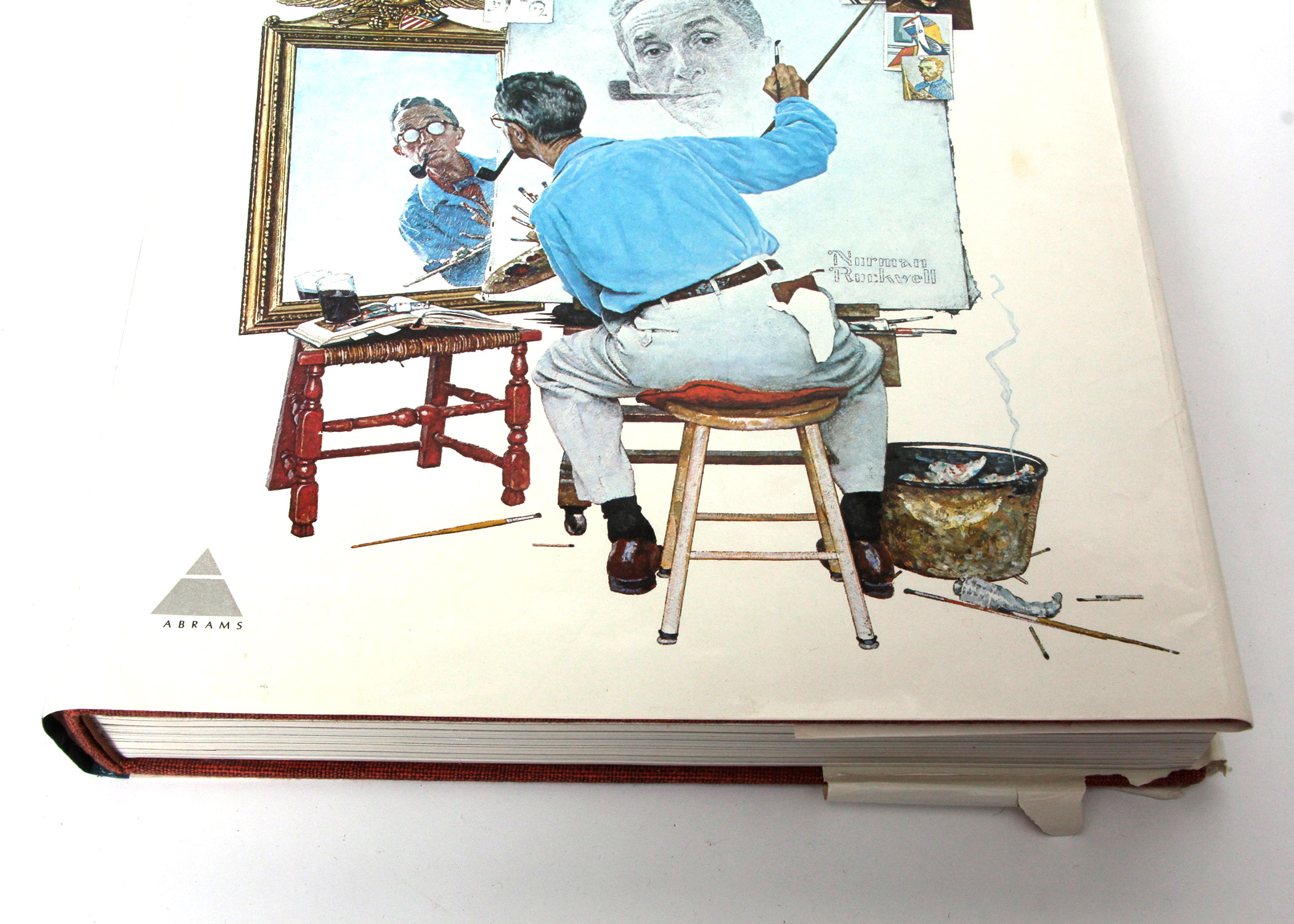 Norman Rockwell Collector Plates and Coffee Table Book