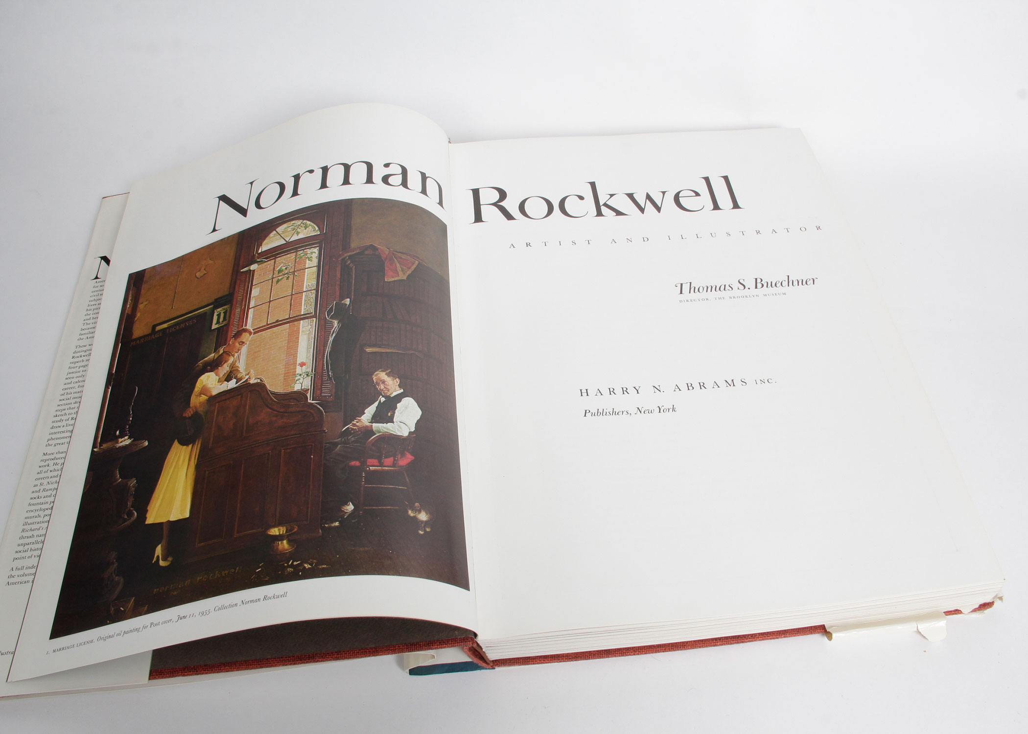 Norman Rockwell Collector Plates and Coffee Table Book