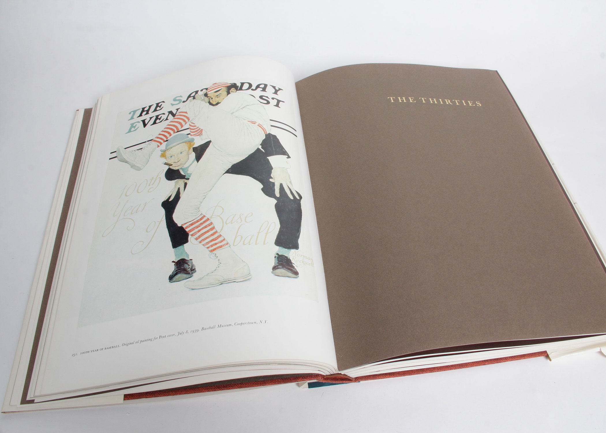 Norman Rockwell Collector Plates and Coffee Table Book