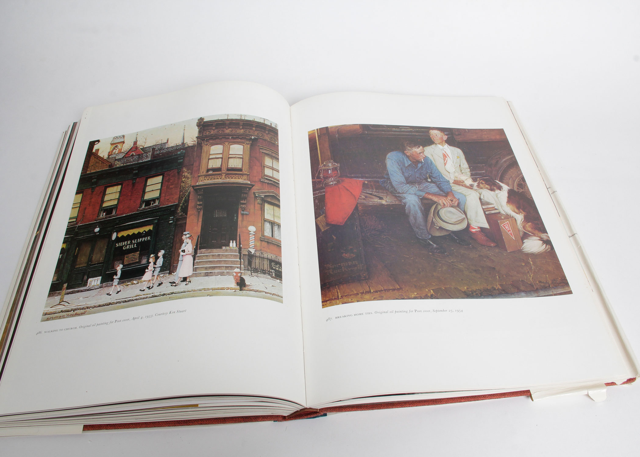 Norman Rockwell Collector Plates and Coffee Table Book