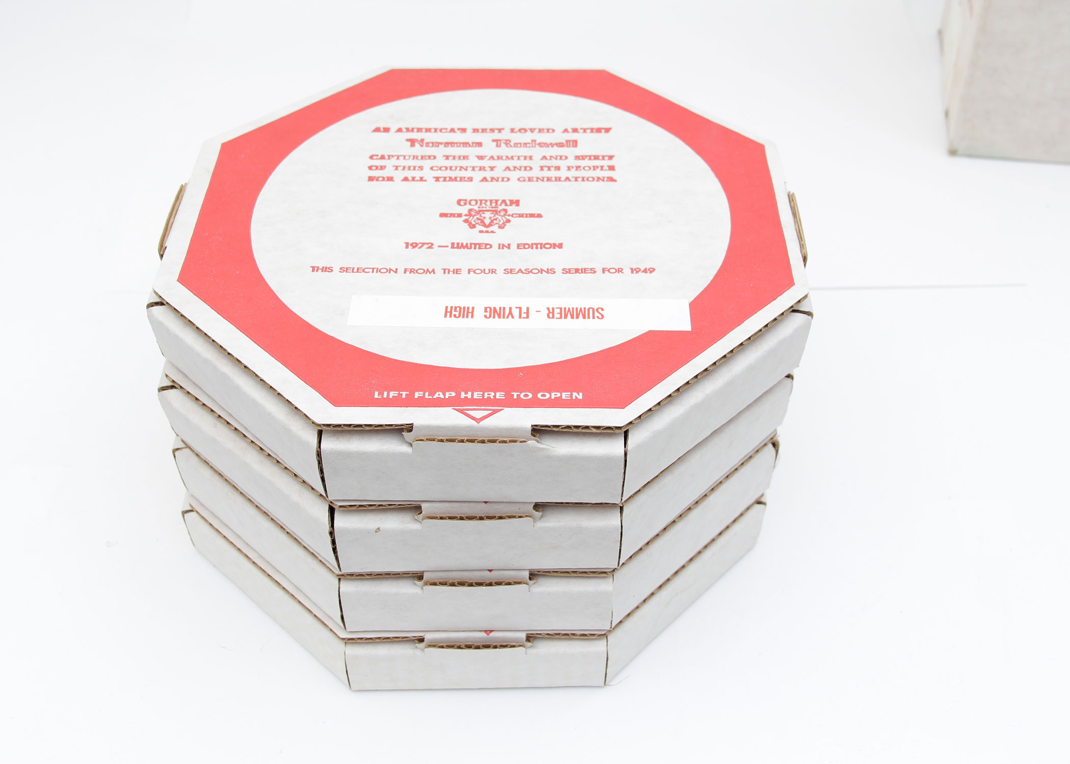 Norman Rockwell Collector Plates and Coffee Table Book