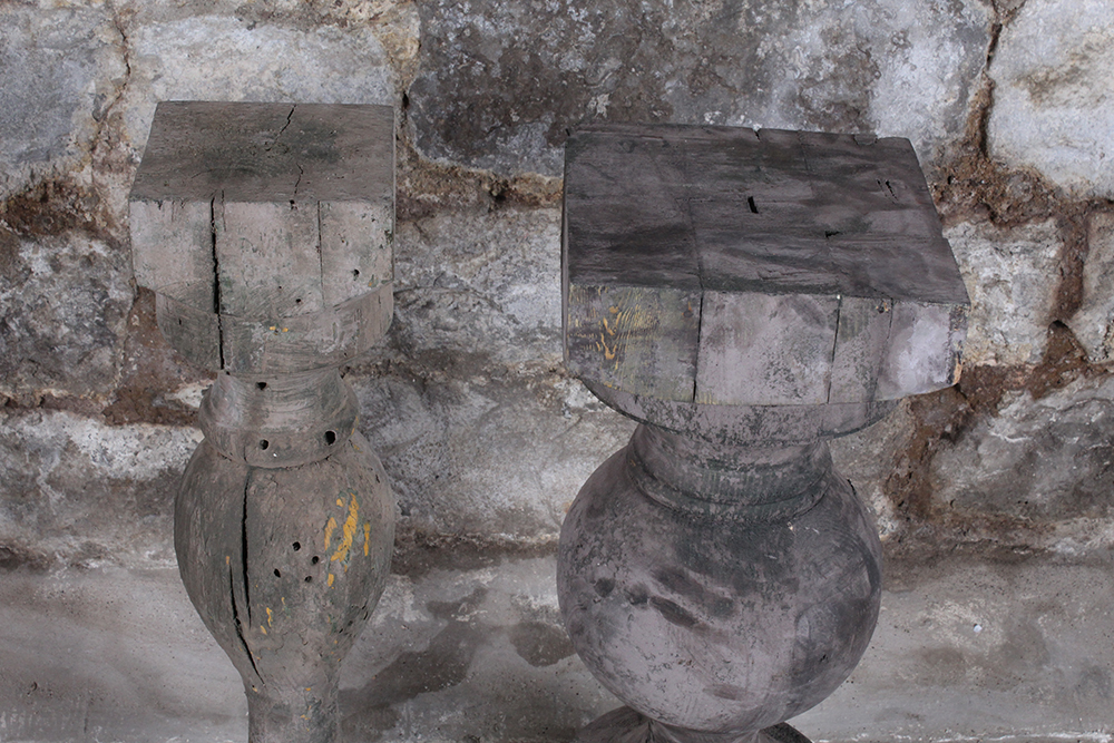 Hardwood Egyptian Balusters