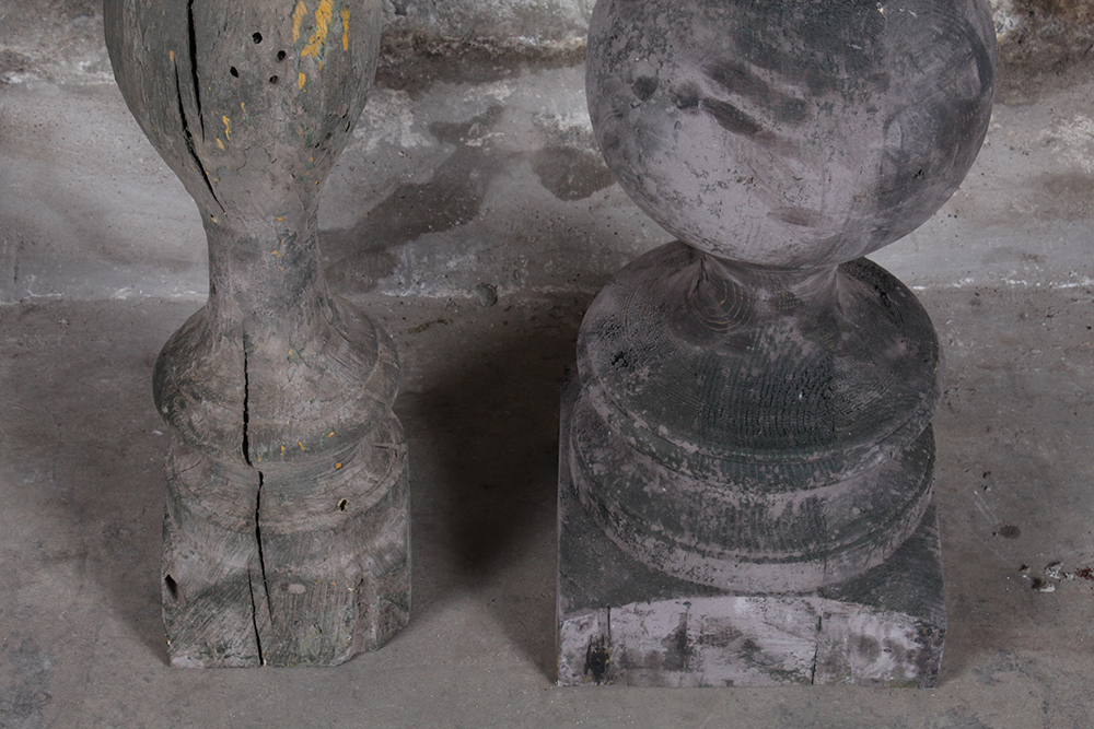 Hardwood Egyptian Balusters