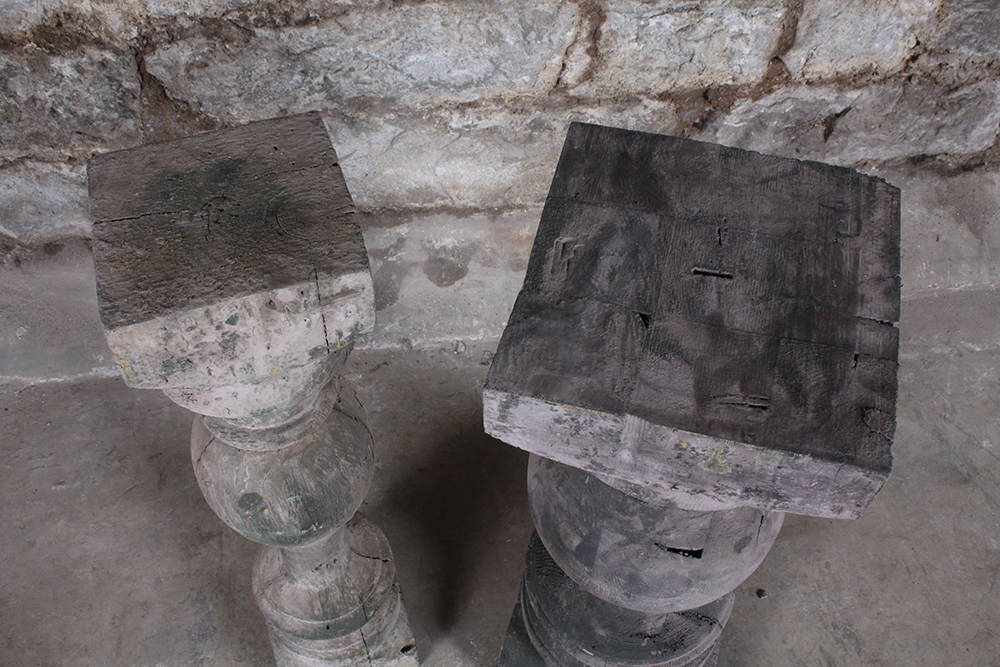 Hardwood Egyptian Balusters