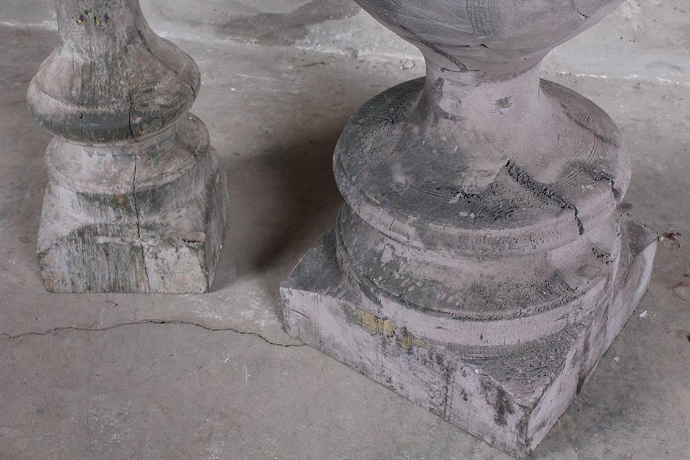 Hardwood Egyptian Balusters